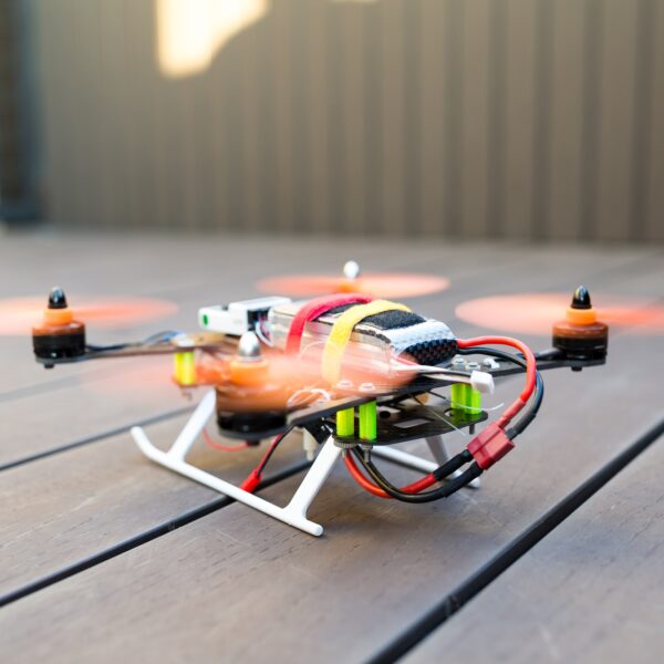 Drone ready to fly